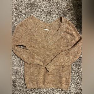 Oversized V-Neck Sweater